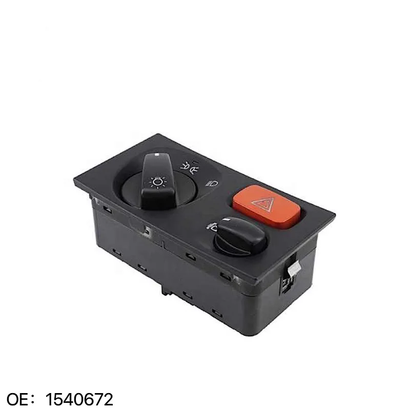 

OE 1540672 2252075 1900316 Car Headlight Head Fog Lamp Light Control Switch Button Truck Parts For Scania P G R T - Series