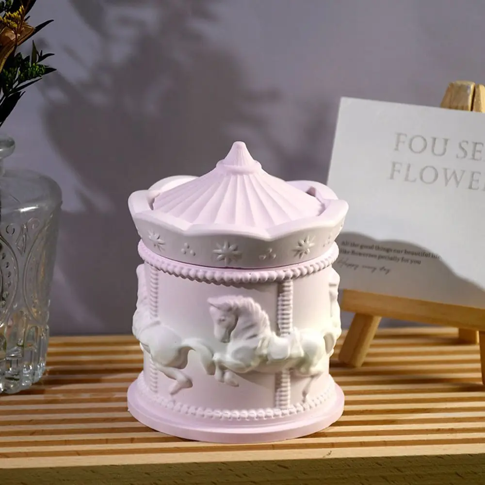 

Креативное ремесло с крышками, форма для хранения карусель, форма для хранения DIY, форма для хранения свечей, формы для сосудов, цилиндрическая банка, форма для домашнего ремесла