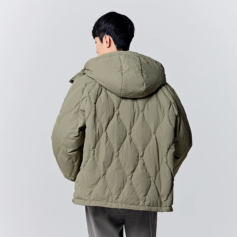 Semir Down Jacket Men 2023 Winter New Classic Quilted Exquisite Fashion Oversize Commuting Trendy Jacket