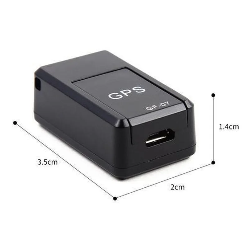 Mini GPS magnétique pour voiture, dispositif de suivi statique en temps réel, traqueur de localisation, prise en charge de la carte Mini TF, anti-perte, GF07, 101GStore S