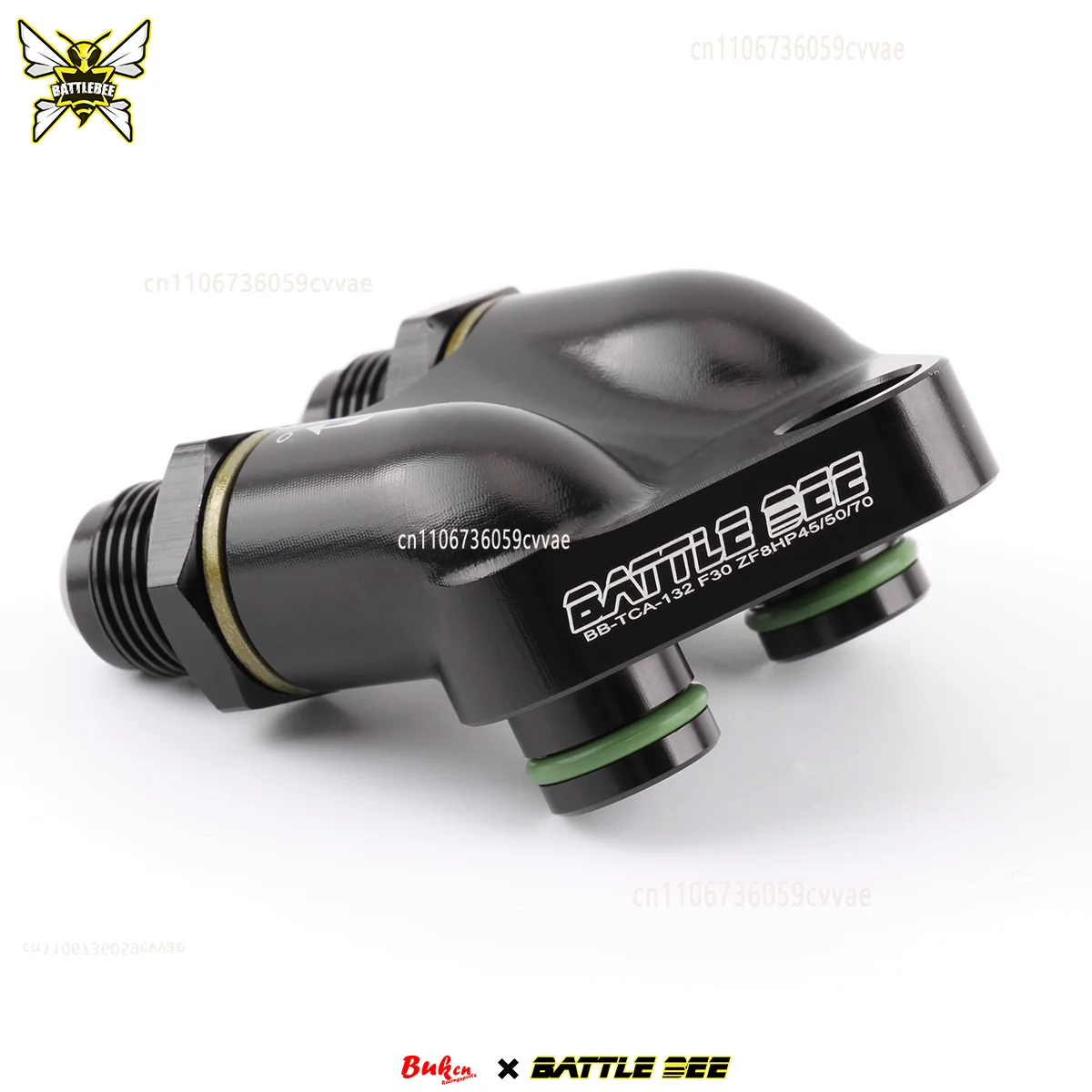 BATTLEBEE 8HP Oil Cooler Adapter for N47 N57  B48 B58 ZF8 ZF8HP45 ZF8HP50 ZF8HP70  Transmission Aluminum Alloy BB-TCA-132