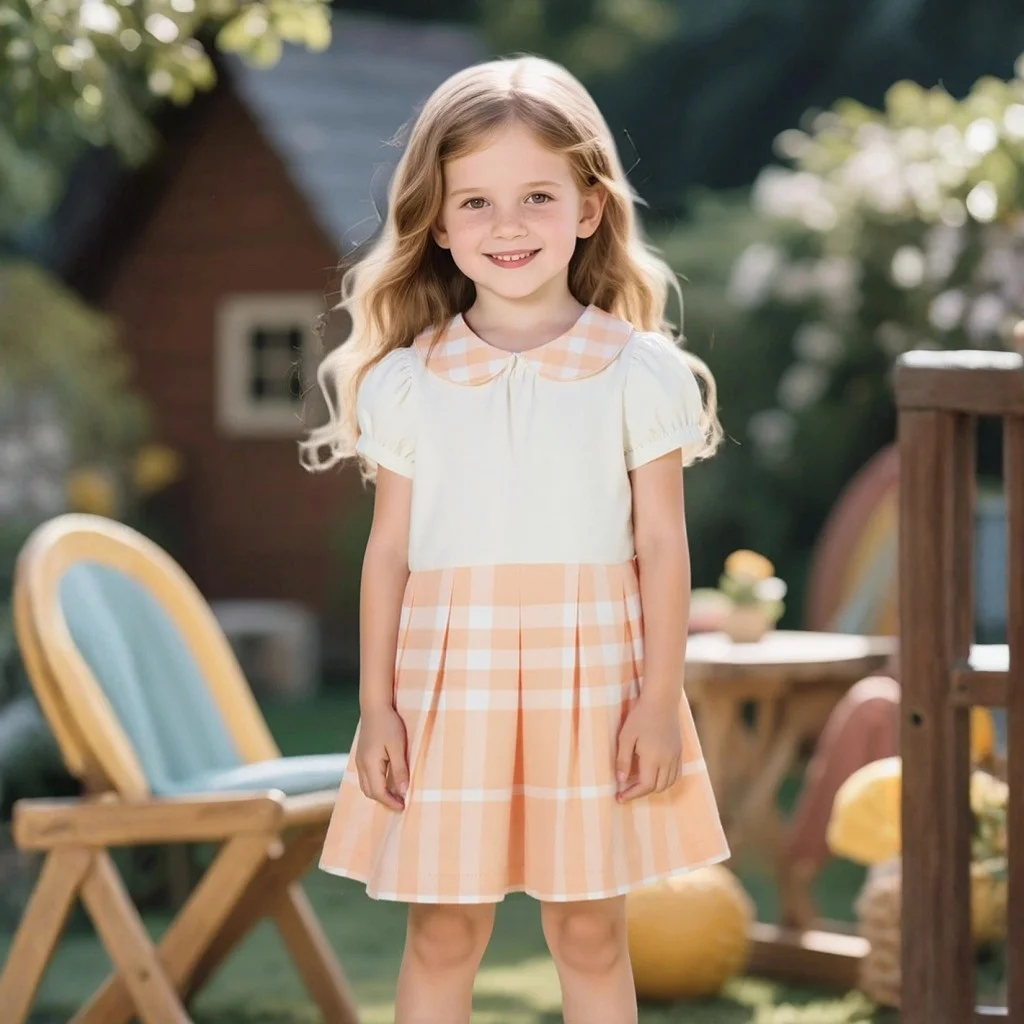 

New Children's Princess Dress Girls' Summer Short Sleeve Pink Korean Edition Striped Striped Lapel Casual Dress 2-7 Years Old