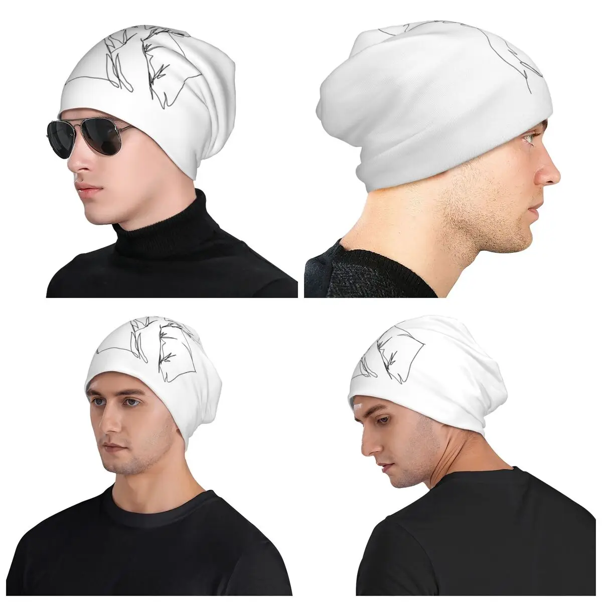 Frank oceano loira 1 homens mulheres adultos gorros bonés tricô gorro chapéu quente hip hop outono inverno ao ar livre crânios chapéus