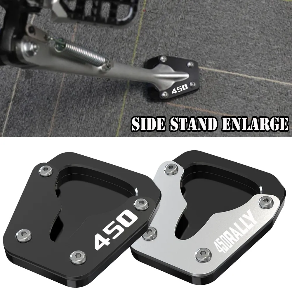 

For KOVE 450 Rally 2022 2023 2024 450Rally Side Stand Enlarger Kickstand Enlarge Plate Foot Extension Pad Motorcycle Accessories