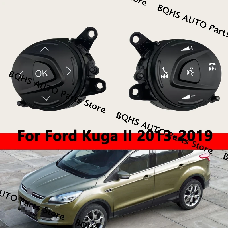 Focus Steering Wheel Button Multi-function Switch For Ford Kuga II 2013 2014 2015 2016 2017 2018 2019