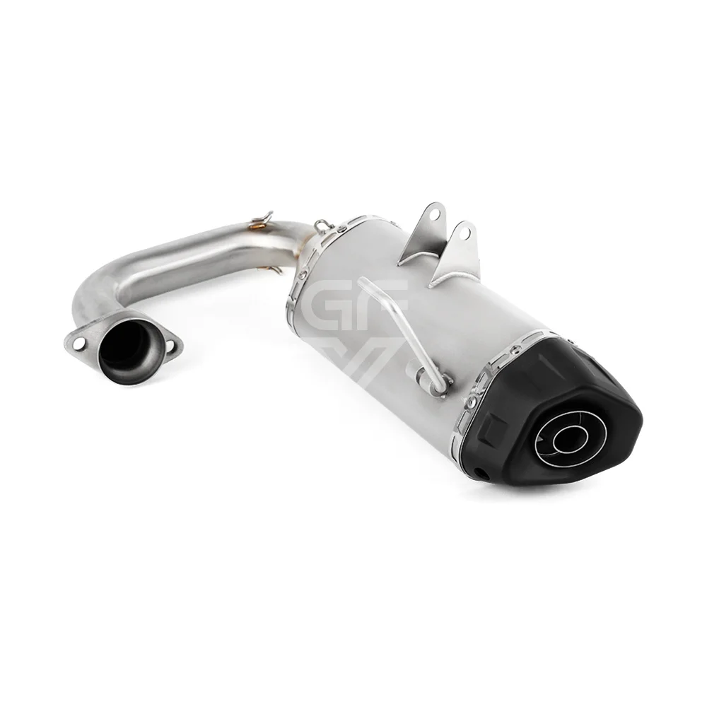 

For CF MOTO UFORCE 1000 2019 2020 2021 2022 2023 2024 Motorcycle Escape UTV Exhaust Muffler With Link Pipe Slip-on