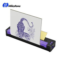 MHT-P19 Factory OEM&Custom Portable Wireless Tattoo Stencil Printer Tattoo Copier Machine Tattoo Transfer Printer WirelessTattoo