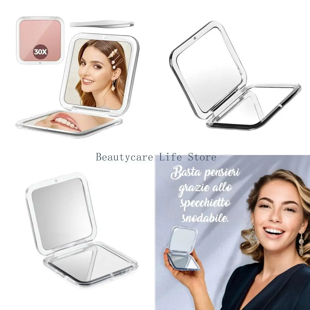 652C Highly Definition Travel Cosmetic Mirror With Acrylic Construction For Professional Salon Quality Results