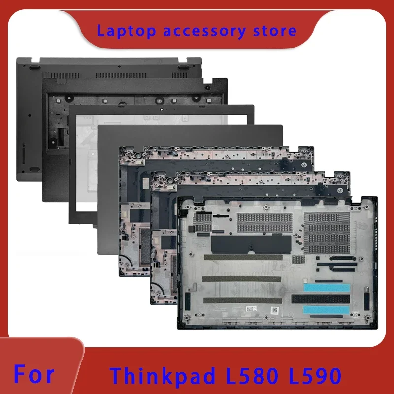 New suitable for ThinkPad L580 L590 series laptops LCD screen back shell screen frame palm support bottom shell ABCD cover Hinge