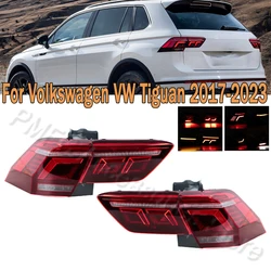 LED Taillight Assembly Turn Signal Light Brake Light Reversing Lamp Rear Fog Lamp For VW Tiguan 2017 2018 2019 2020 2021-2023