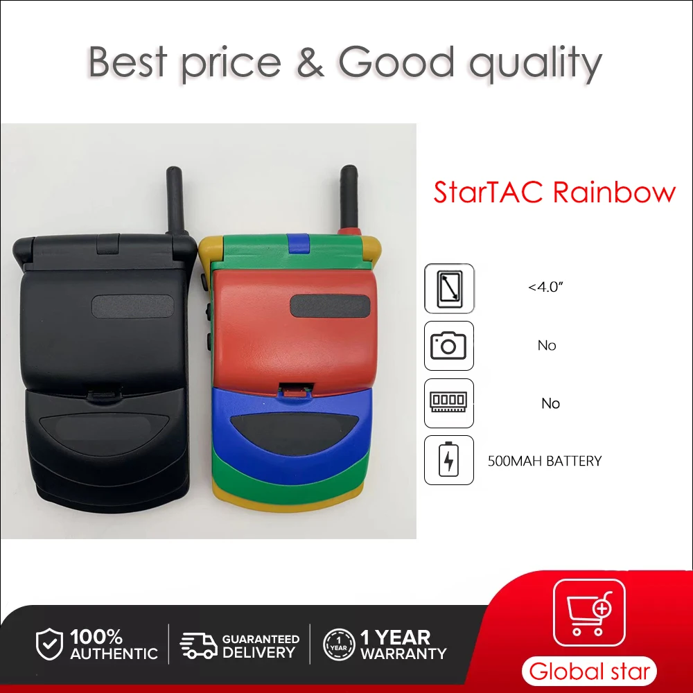 Mini StarTAC: La Revolución del Teléfono Móvil Retro con Estilo y Funcionalidad