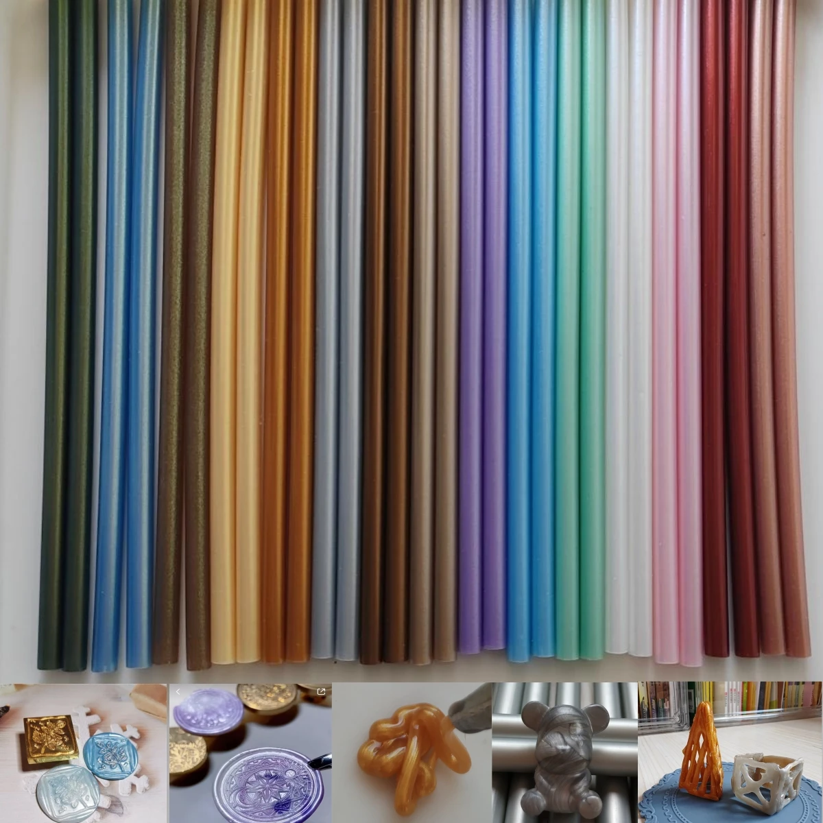 античный металлический цвет