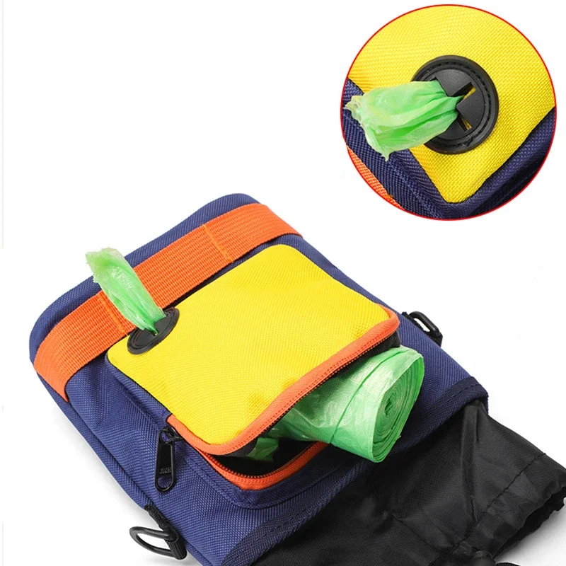 Portable Outdoor Dog Treat Bag Dog Traing Pouch Bag For Training Feeding Bag Large Capacity Pet Trainer Waist Bag Dog Supplies