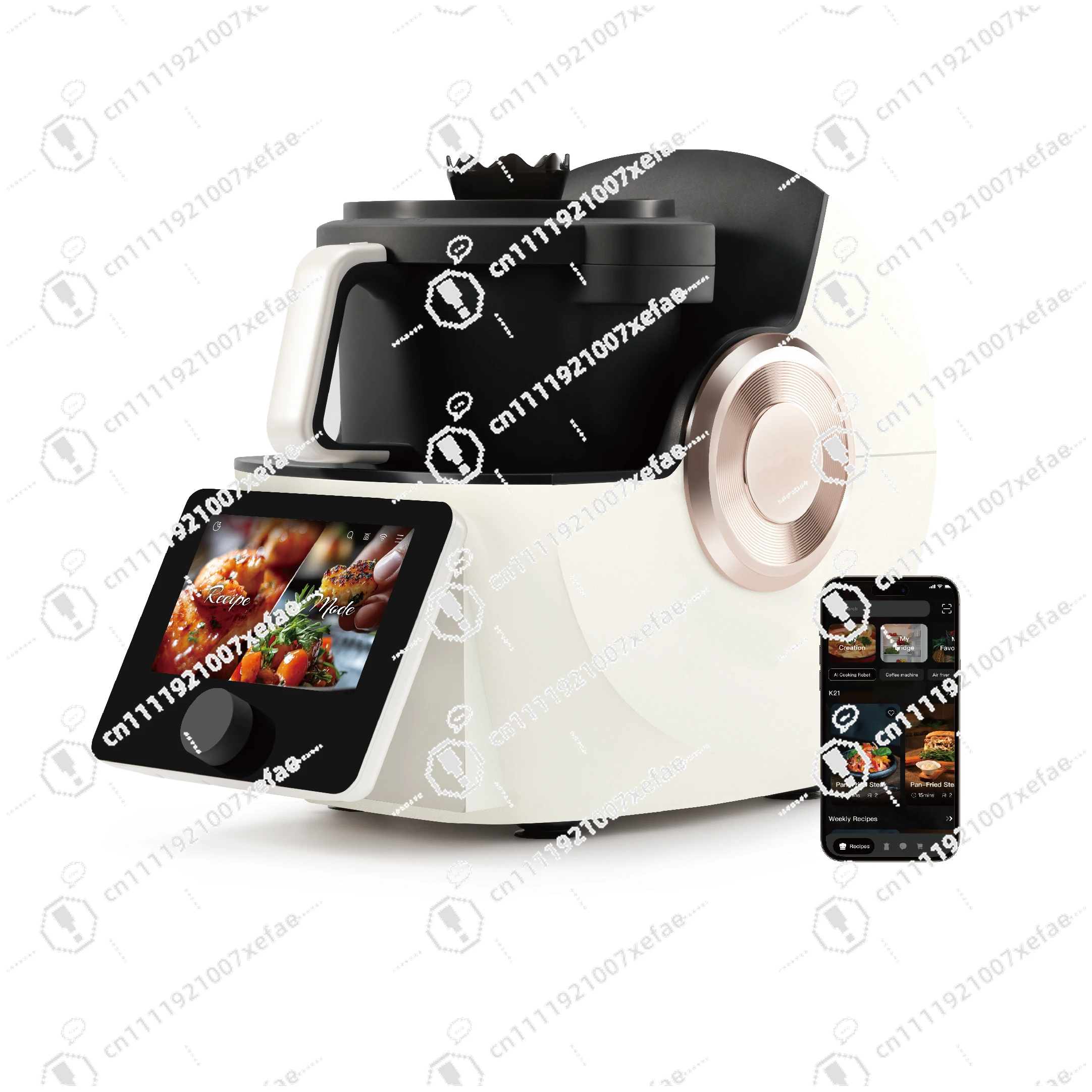 

Kitchen Household Multifunctional Cooking Robot Hot Cooker Smart Cooker Soup Maker Wifi