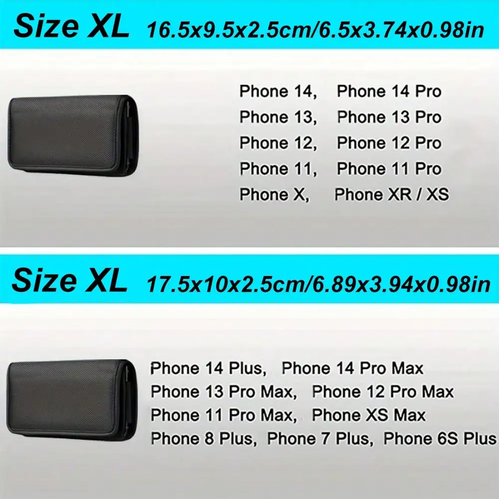Outdoors Sports Waist Pack Phone Bag Fashion Simple Black Waist Bag  Trendy Versatile Men's Belt Bag Commute Waist Bag image 5