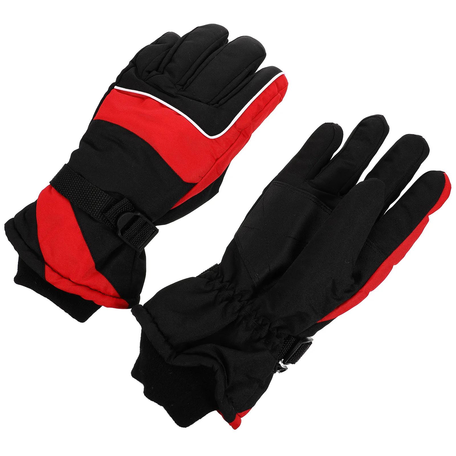 

1Pair Winter Cycling Gloves Waterproof Windproof Anti-Skid Outdoor Skiing Motorbike Gloves Warm Thick Cold Proof