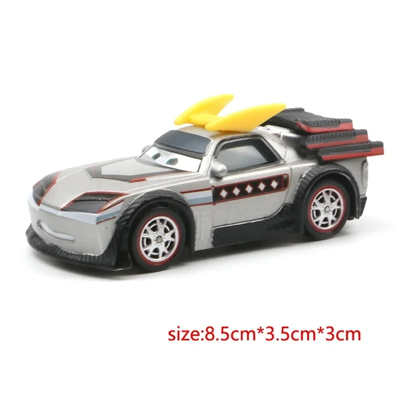 Disney Pixar Cars 2 3 Metal Diecast Vehicle Lightning Mcqueen Smokey Axelrod Bumper Save Boss Metal Racers Boy Gift For Children