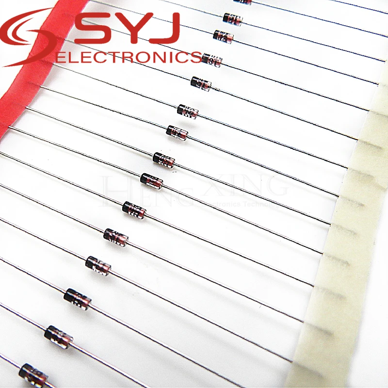 10피스 1N4148 IN4148 DO-35 인라인 스위칭 다이오드