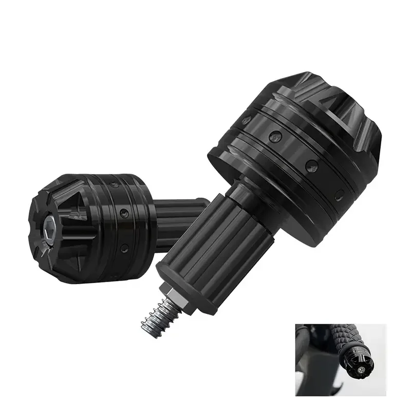 AliExpress NONE 2PCS Motorcycle Handle Bar Ends Grips Motorcycle Handle Bar Ends Plug Grips Motor Bike Grips Accessories