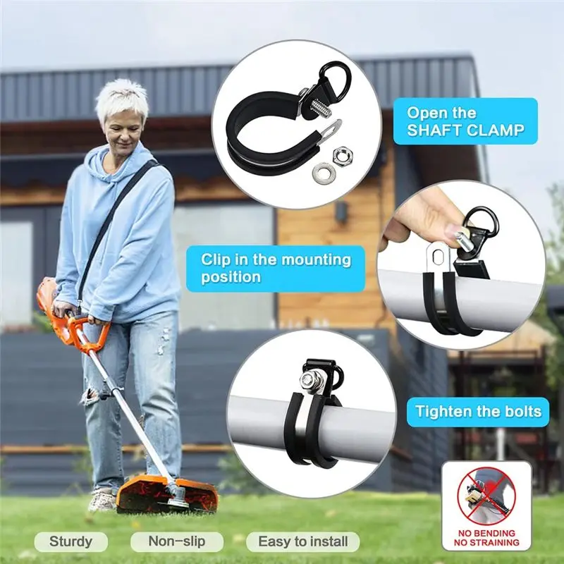 24-Hour Delivery Reliable Shoulder Strap Kit For Weed Eaters, Leaf Blowers, Hedge Trimmers, And More