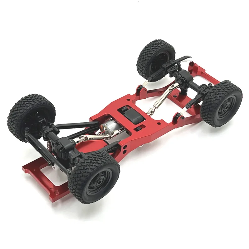 MN 1/12 MN82 LC79 Remote Control Car Metal Upgrade Door Bridge Clamp Tire Shock Absorber Steering Rod Kit