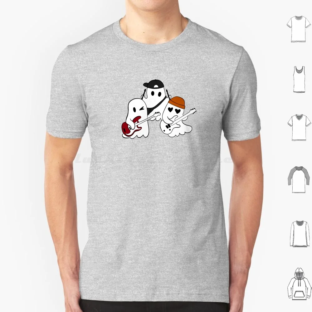 Camiseta de algodón con banda de puesta de sol Curve-Ghost para hombres y mujeres, estampado artesanal, curva de puesta de sol, Charlie Gillespie Owen Joyner Jeremy Shada Jadah Marie