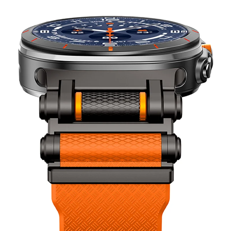 

Sports Silicone Band for Samsung Galaxy Ultra 8 47mm Soft Strap for SAMSUNG ULTRA 7 47MM No Gaps Bracelet Replaced Accessories