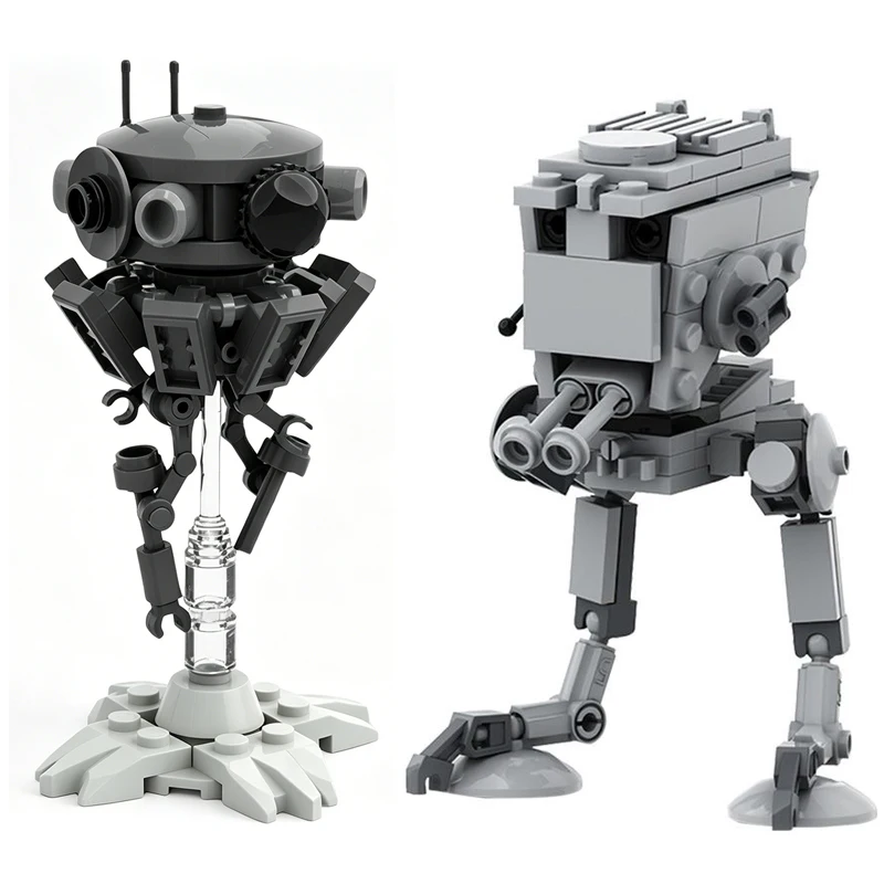 MOC Imperial Probe Droid Star Battle Model Building Blocks Architecture DIY Toy Idea Christmas Gift Education Brick Kids