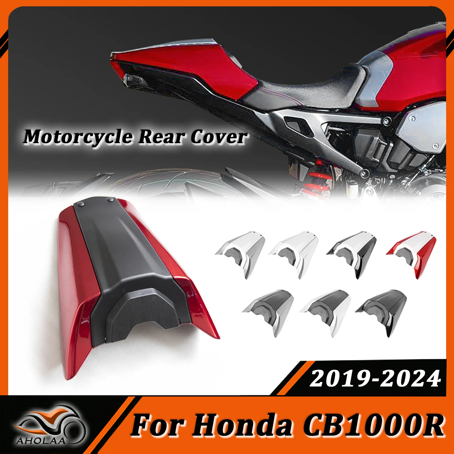 For Honda CB 1000 R CB1000R Motorcycle Rear Seat Solo Single Pillion Passenger Seat Fairing Cover 2019-2024 2023 2022 2021 2020