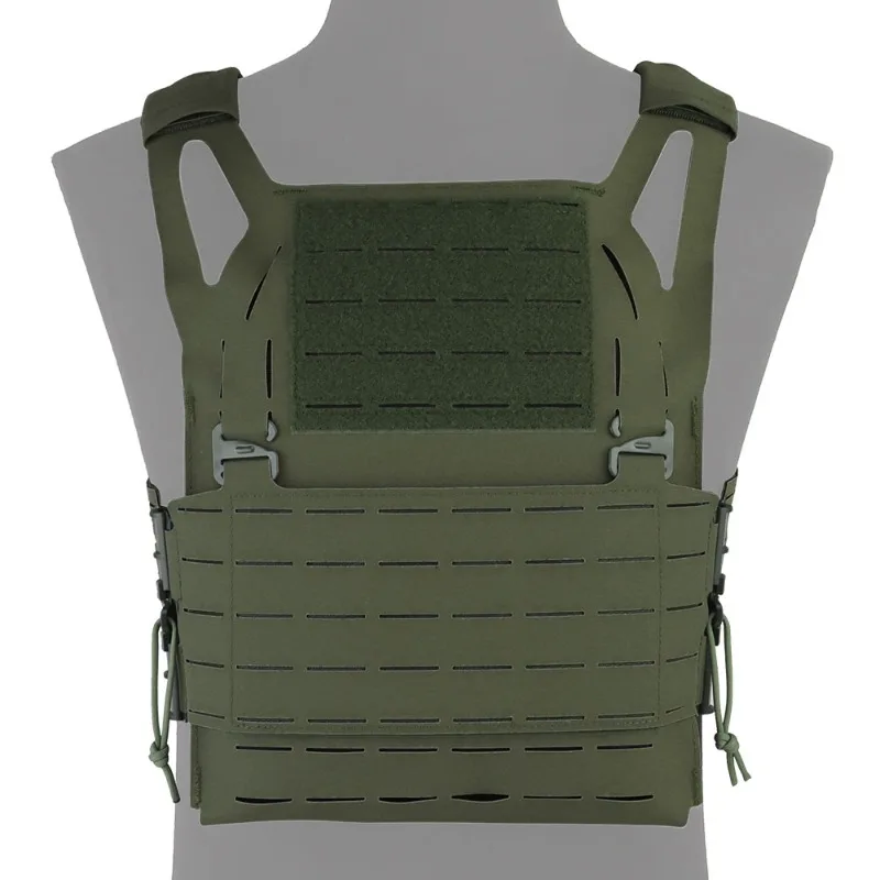 Nylon Lightweight Quick Release Plate Carrier Molle Vest For Outdoor Expansion Training Hunting Hiking Camping Protective Vest