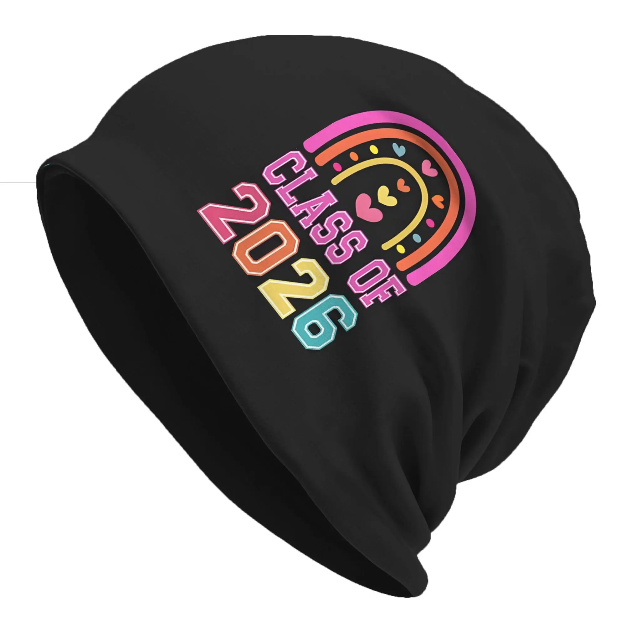 Graffiti Hat Senior 2026  Class Of 2026 Caps For Men Women Graduation in 2026 Skullies Beanies Ski Caps Soft Bonnet Hats