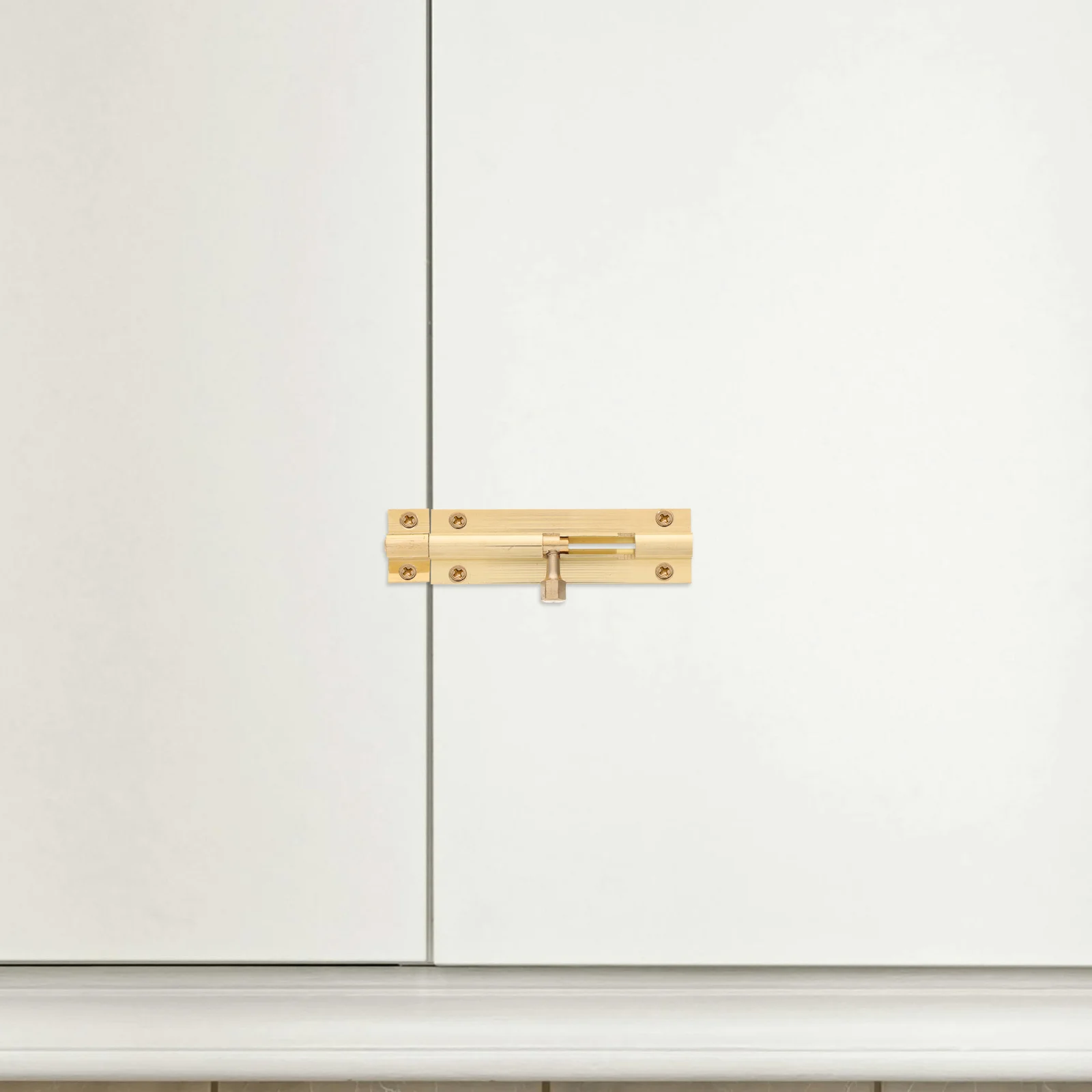 

Vintage Brass Door Lock Latch Retro Style Barrel Bolt for Wood Doors Windows Office Shop Hardware