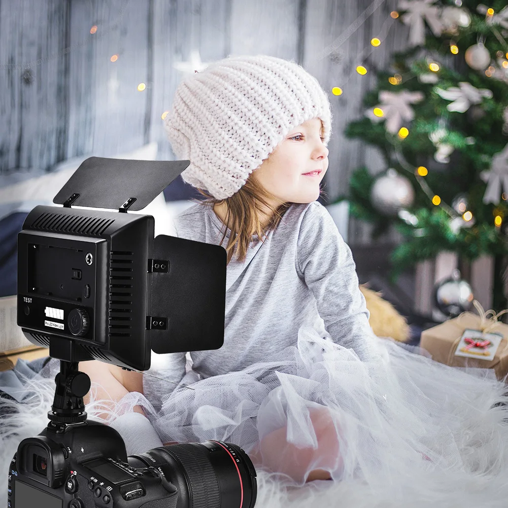 Photography Lamp Photography Light Video Lamp W160 Video Photography Light Lamp Panel 6000K LED for Camera DV Camcorder