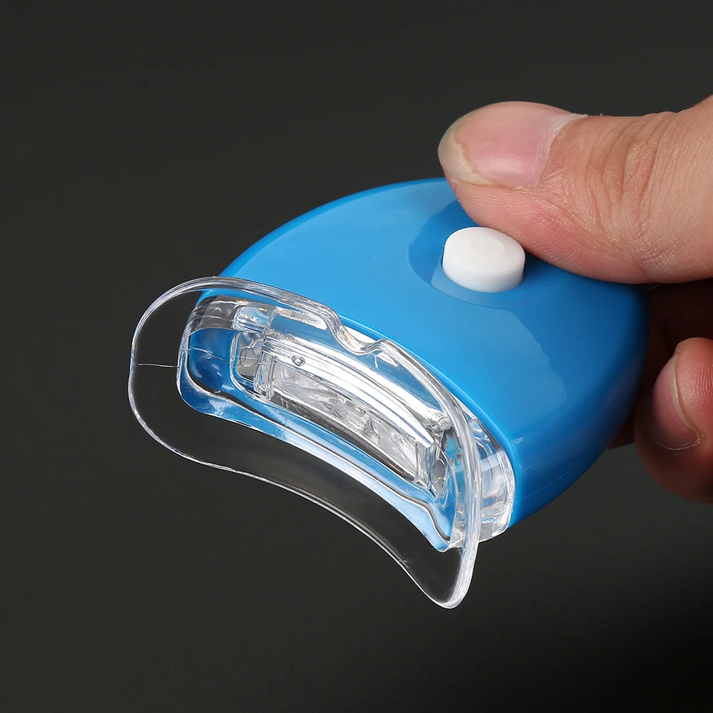 Blanchiment des Dents Portable, Mini Led Lumière Bleue Intelligente, Outil de miles et de Santé