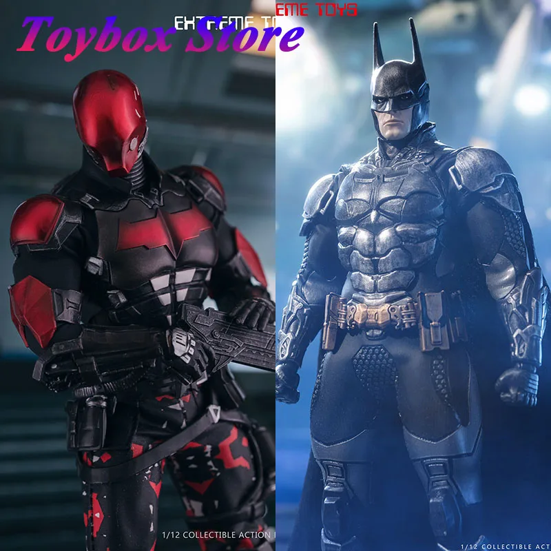 

EXTREME TOYS 1/12 Scale EX001 Blue Red Action Figure EX002 Batman Movable Soldier 6" Full Set Model Toys Fans Collectible Gifts