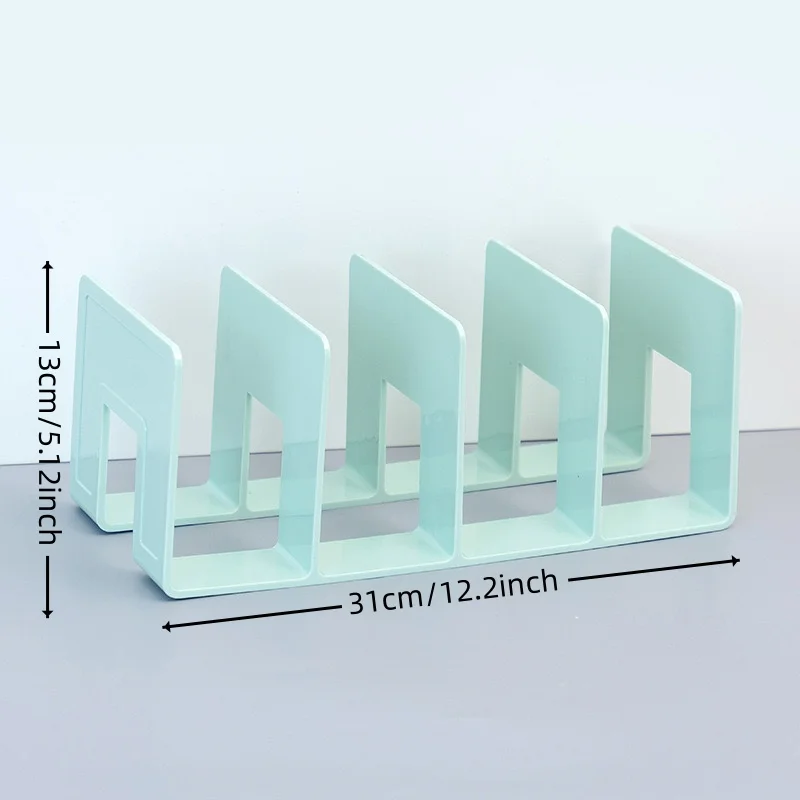 منصة كتب أكريليك شفافة سميكة ، حامل ملفات سطح مكتب الطالب ، لوحة فاصل ، متعددة الطبقات ، 3 شبكات ، 4 شبكات ، دعم الكتب