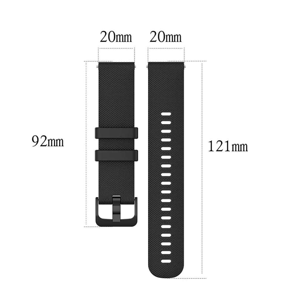 18/20/22mm Silicone Strap For Huawei Watch GT5 GT4 41mm 46mm GT3 GT2 Smart Watch Band For COROS Pace 3/2/APEX 42mm 46mm
