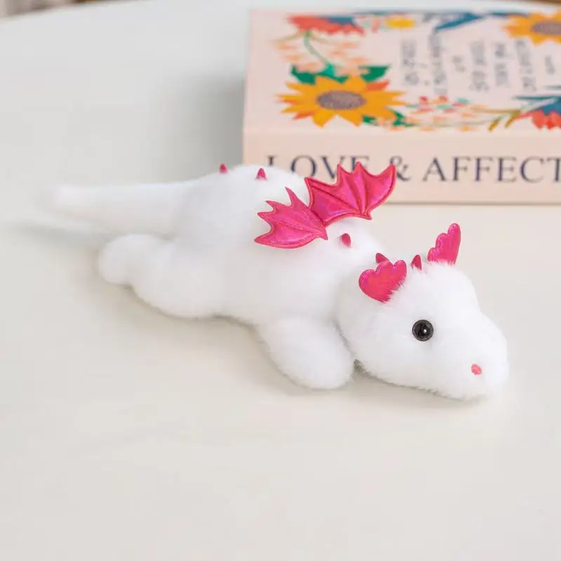 29cm latest pink dragon figurine Kawaii plush toy plush toy, cartoon cartoon, cute, suitable birthday gift doll for friends