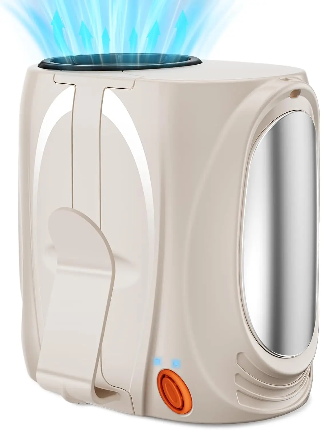

AI Portable Waist Fan, 6-Speed 16000RPM Strong Turbo Airflow, 40H Max Cooling Battery Powered Personal Fan Rechargeable