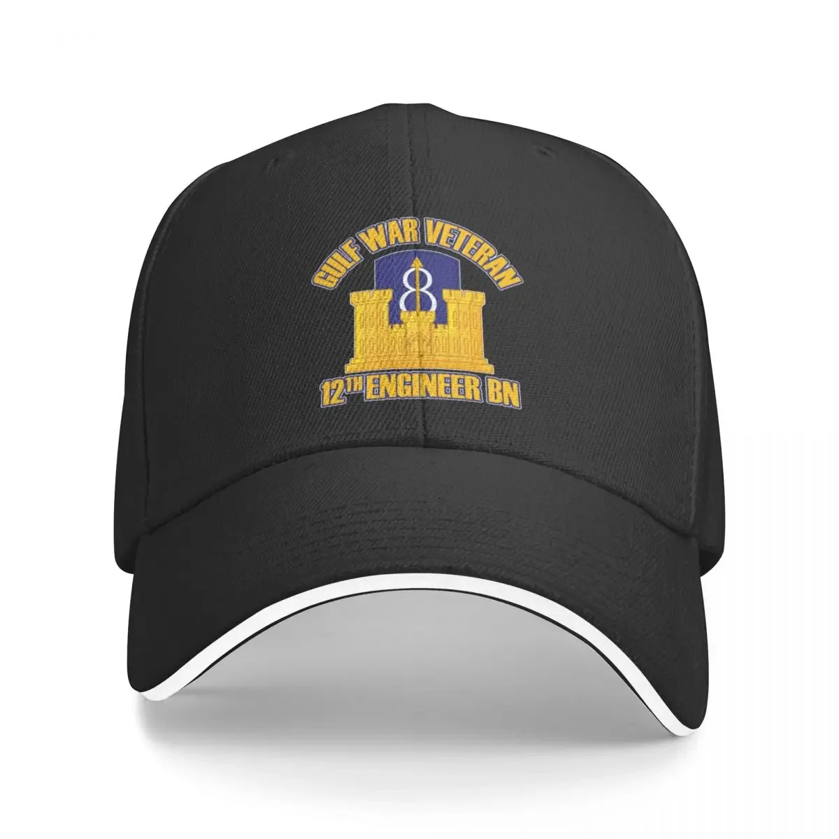 

Army-8th Infantry Division Engineers Baseball Cap Visor hats on offer Boy Women's