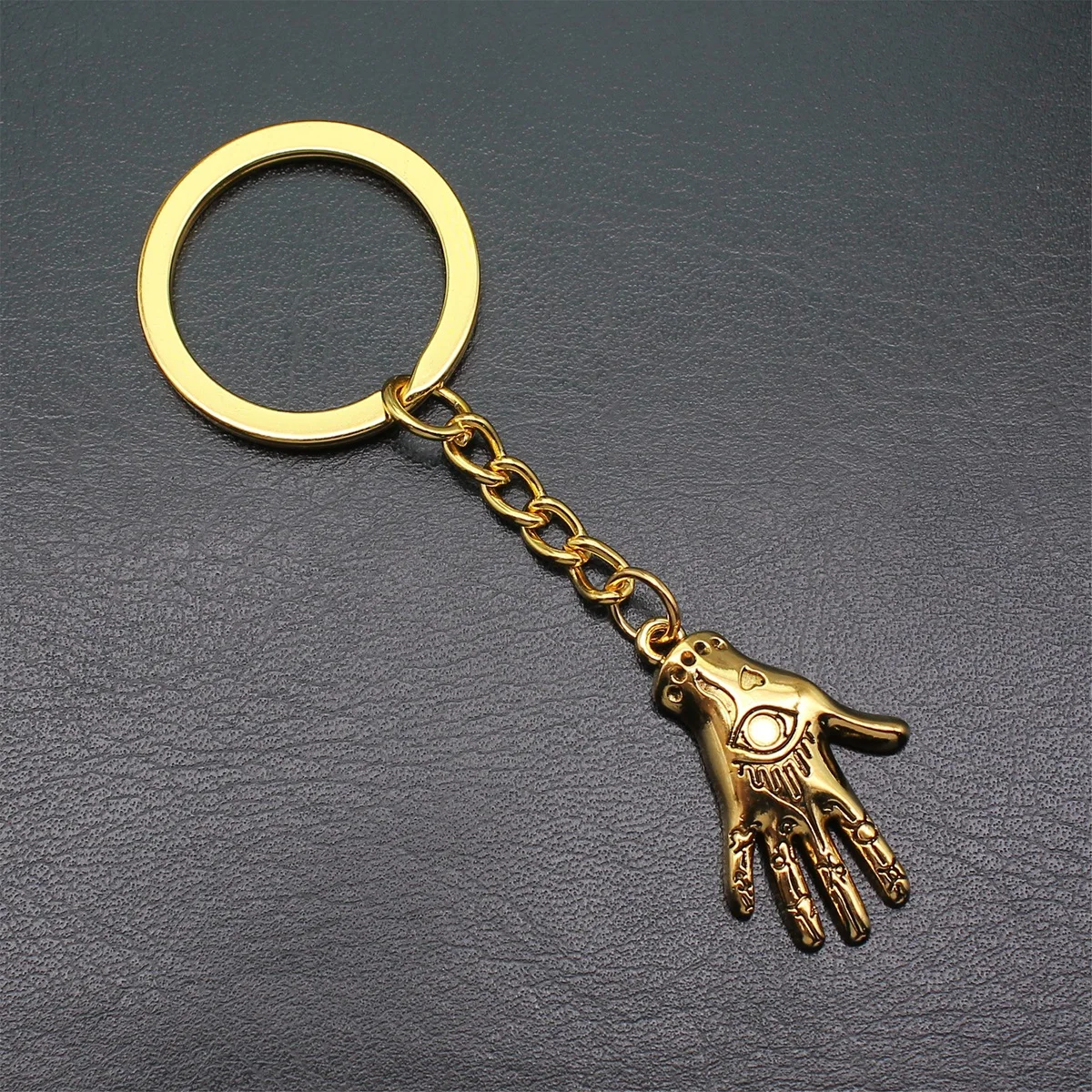 Sejuani Hansa Palm Eye Of Horus Ornaments Woman Keychain Jewelry And Accessories Handmade 28mm Ring Size