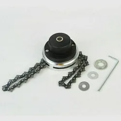 Universal Lawn Mower Chain Trimmer Head Chain Brushcutter for Trimmer Chain Type Blade Garden Grass Brush Cutter Chainsaw