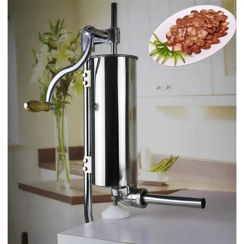 Stainless Steel Hand Sausage Maker Household Meat Processor