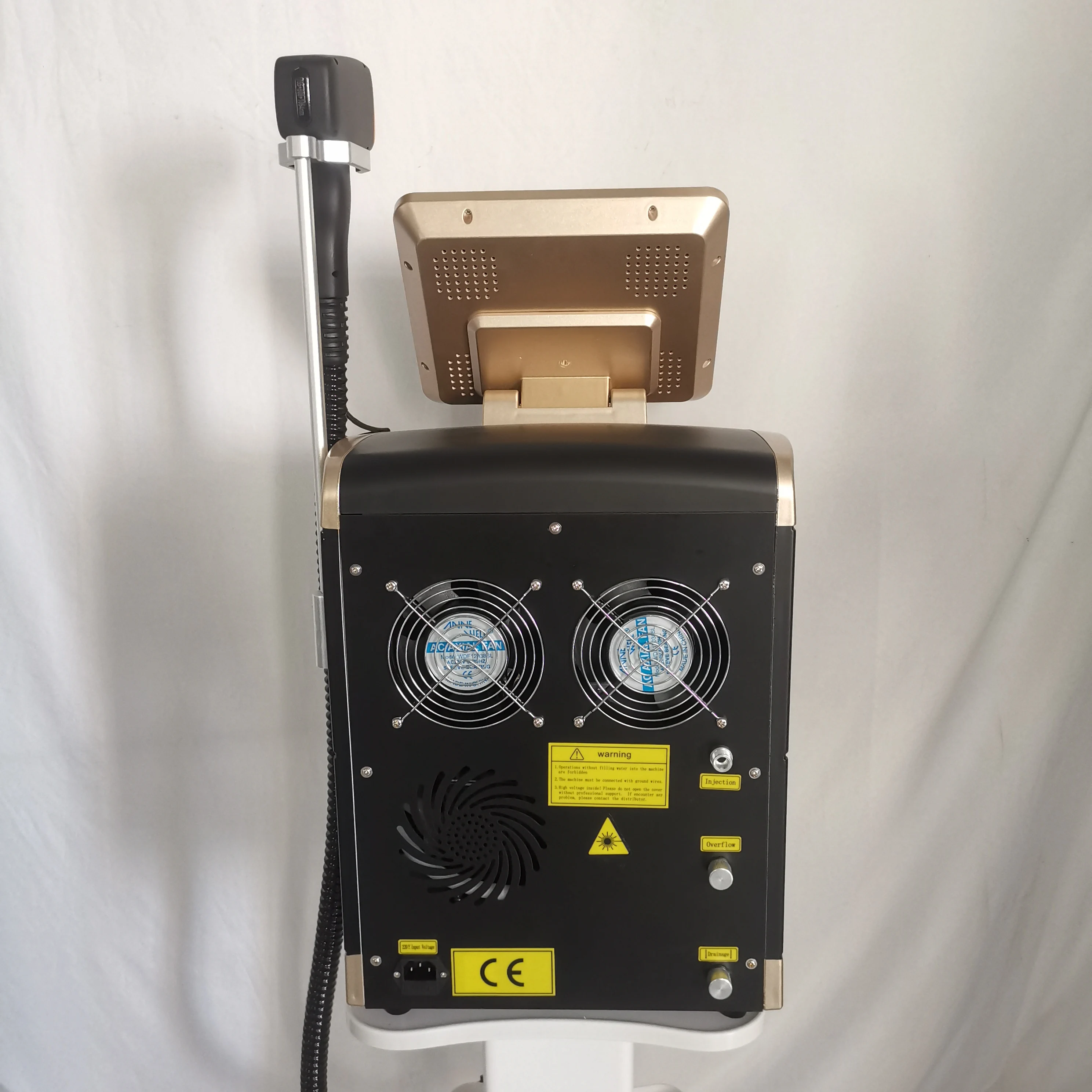 2025 Desktop Hot Sale ICE Diode Laser Hair Removal and Skin Rejuvenation Machine Triple Wavelength 755nm 808nm 1064nm