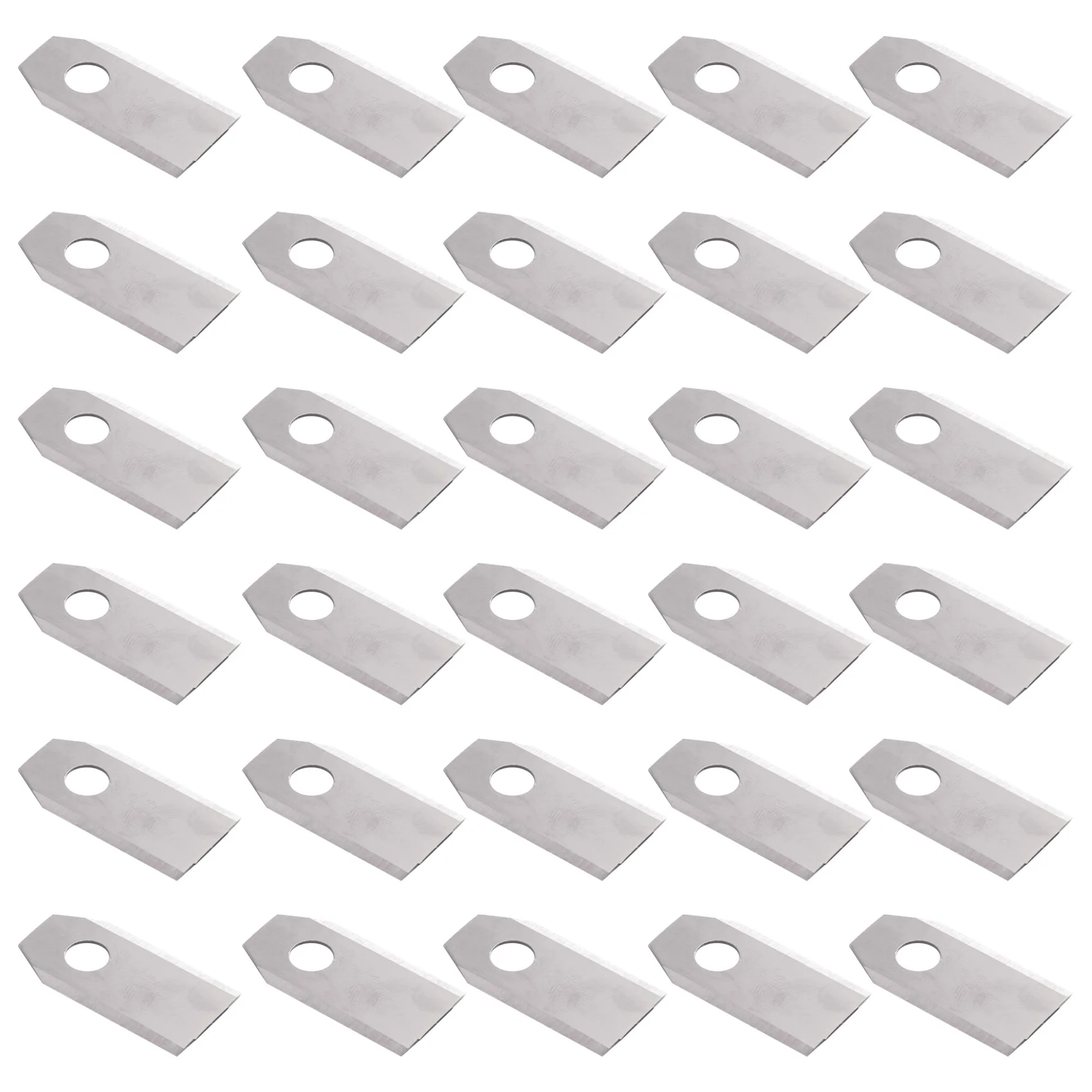 ALIM-Replacement Blades(30PCS) For ECOVACS Goat Robotic Lawn Mowers- Includes Screws For Models O500, O800 O1200, G1-800, G1-200