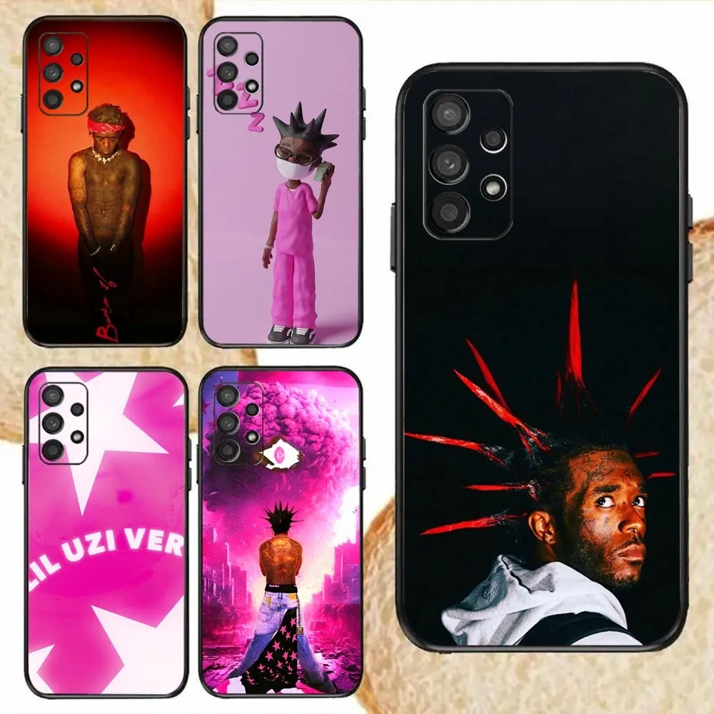 Rapper Lil Uzi Vert Pink Tape Phone Case For Samsung Galaxy S24,S20,S21,S22,S23,Fe,Lite,Plus,Ultra,Note Shell