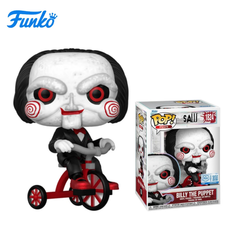 

Funko Pop Plus: Saw - Tricycle Billy - New Year's Gift - Great Gift for Friends and Family for Christmas, New Year, and Birthdays, Pop Culture Decoration, Birthday Gift, Comic Book Collectible, Officially Licensed Merchandise, Premium Collectible, Comic B
