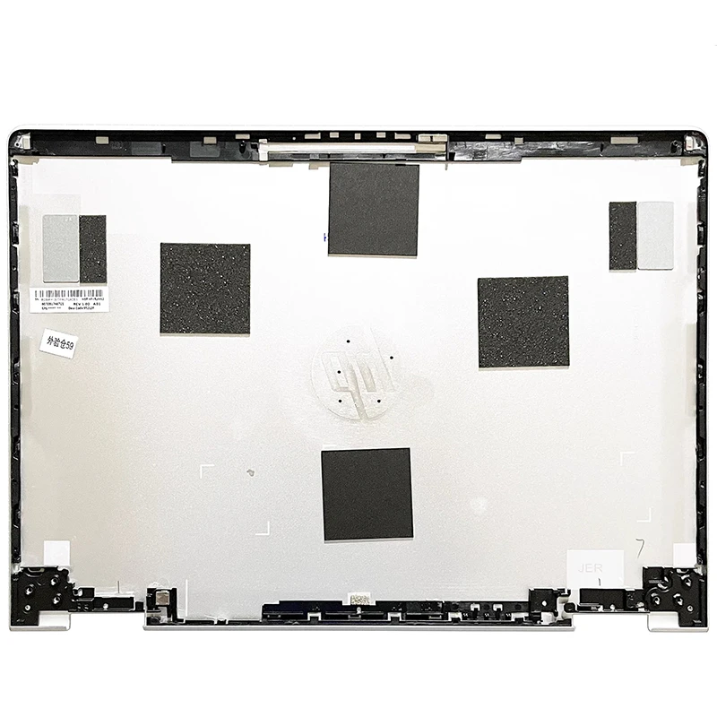 Imagem -02 - Yuebeisheng-lcd Tampa Traseira para hp Probook Moldura Palmrest Superior Caixa Inferior Prata Novo Original X360 430 435 g7