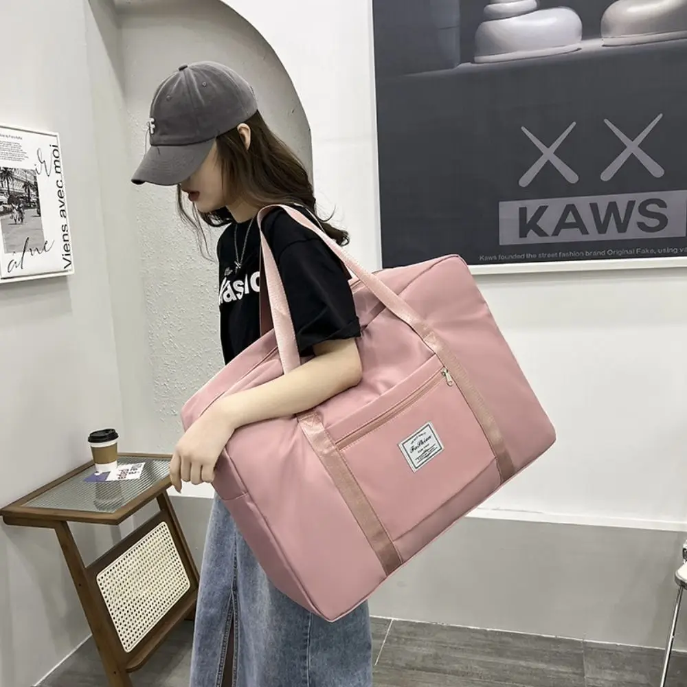 

Oxford Cloth Travel Storage Bag Folding Multifunction Travel Luggage Bag Waterproof Large Capacity Trip Handbags Storage Bag