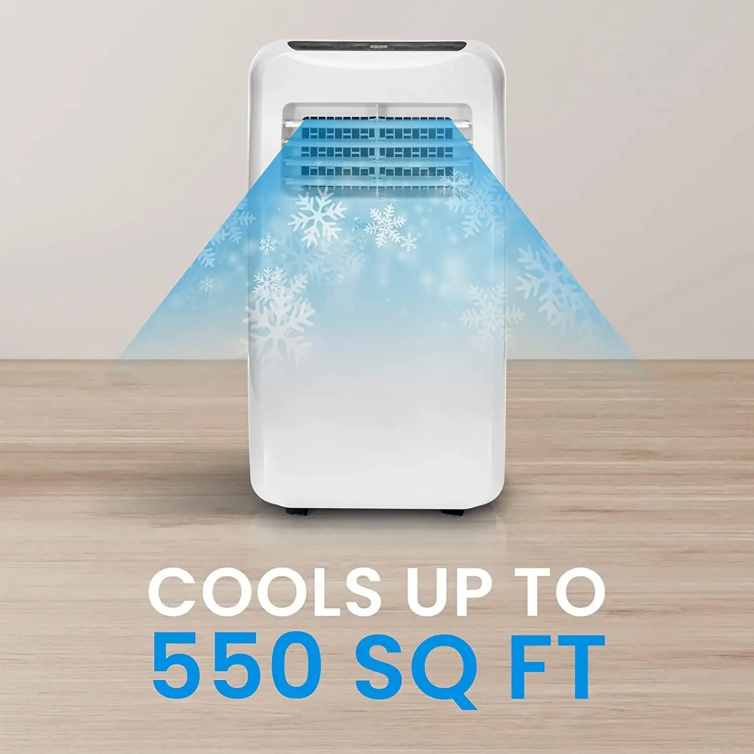 SLACHT108 SLPAC 10,000 BTU + HEAT 3-in-1 Portable Air Conditioner with Built-in Dehumidifier Function,Fan Mode, Remote Control,